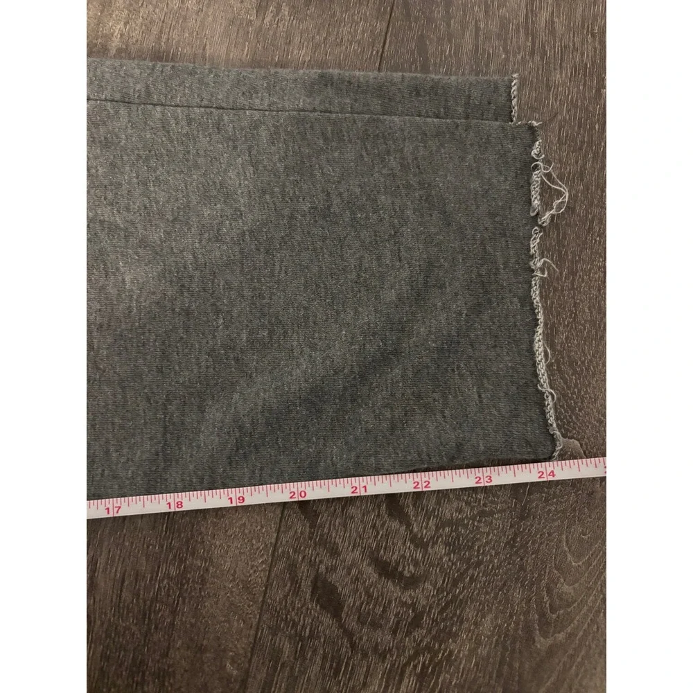 Eddie Bauer Lounge Mens Large Gray Cotton Blend Drawstring‎ Raw Hem Jogger Pants